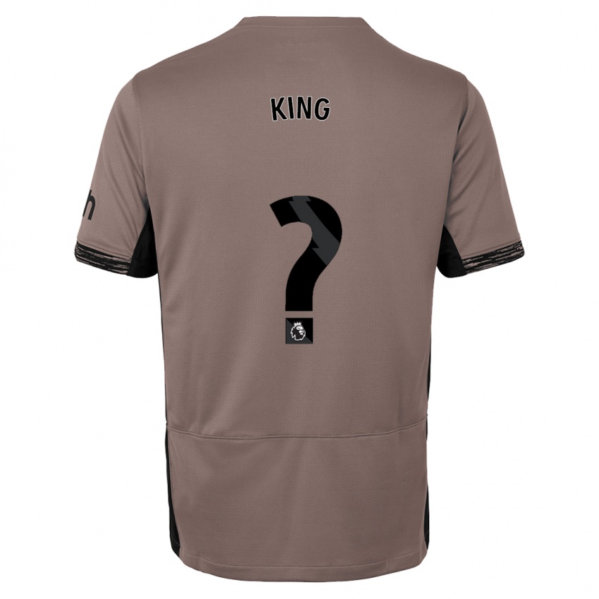 Kinder Maeson King #0 Dunkelbeige Ausweichtrikot Trikot 2023/24 T-Shirt Belgien