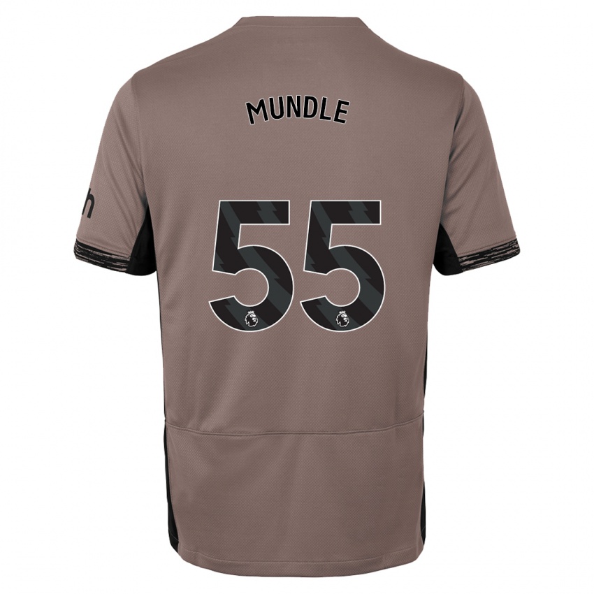 Kinder Romaine Mundle #55 Dunkelbeige Ausweichtrikot Trikot 2023/24 T-Shirt Belgien