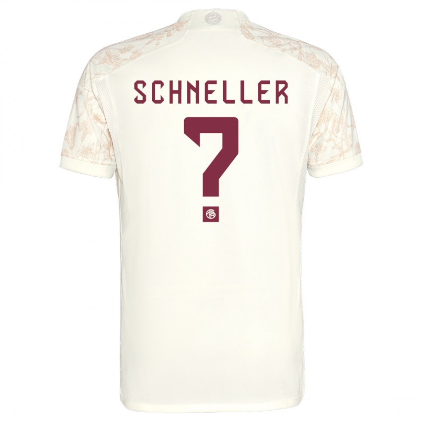 Kinder Lukas Schneller #0 Cremefarben Ausweichtrikot Trikot 2023/24 T-Shirt Belgien
