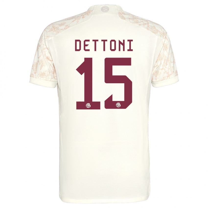 Kinder Grayson Dettoni #15 Cremefarben Ausweichtrikot Trikot 2023/24 T-Shirt Belgien