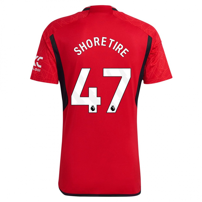 Herren Shola Shoretire #47 Rot Heimtrikot Trikot 2023/24 T-Shirt Belgien