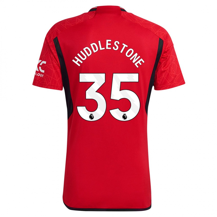 Heren Tom Huddlestone #35 Rood Thuisshirt Thuistenue 2023/24 T-Shirt België