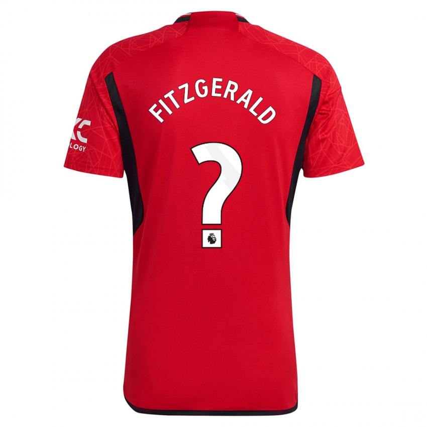 Herren Jayce Fitzgerald #0 Rot Heimtrikot Trikot 2023/24 T-Shirt Belgien
