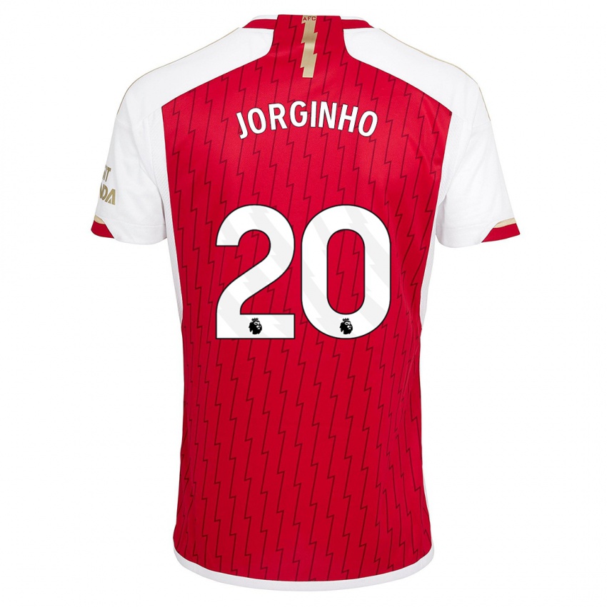 Heren Jorginho #20 Rood Thuisshirt Thuistenue 2023/24 T-Shirt België