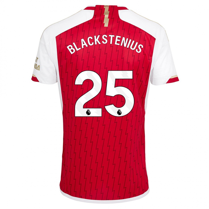 Herren Stina Blackstenius #25 Rot Heimtrikot Trikot 2023/24 T-Shirt Belgien