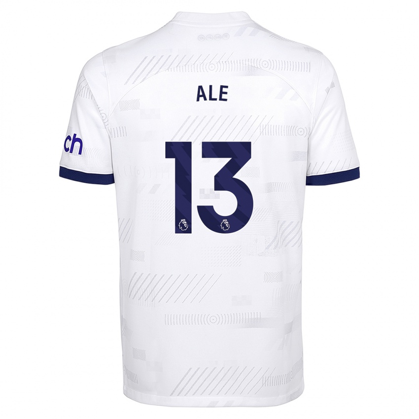 Homme Maillot Asmita Ale #13 Blanc Tenues Domicile 2023/24 T-Shirt Belgique