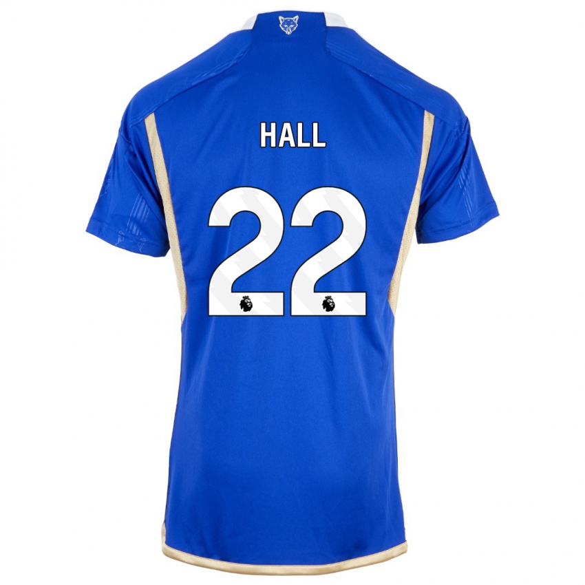 Homme Maillot Kiernan Dewsbury-Hall #22 Bleu Royal Tenues Domicile 2023/24 T-Shirt Belgique