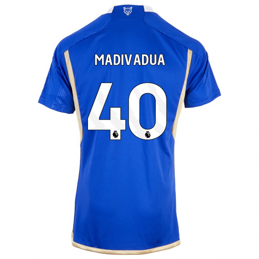 Homme Maillot Wanya Marcal Madivadua #40 Bleu Royal Tenues Domicile 2023/24 T-Shirt Belgique