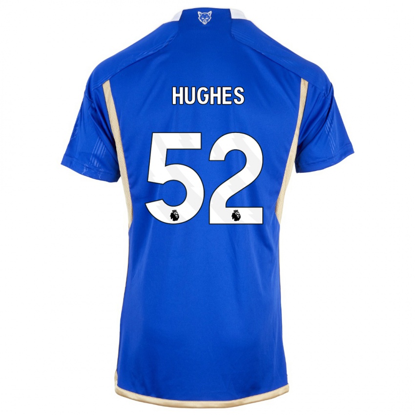 Herren Iestyn Hughes #52 Königsblau Heimtrikot Trikot 2023/24 T-Shirt Belgien