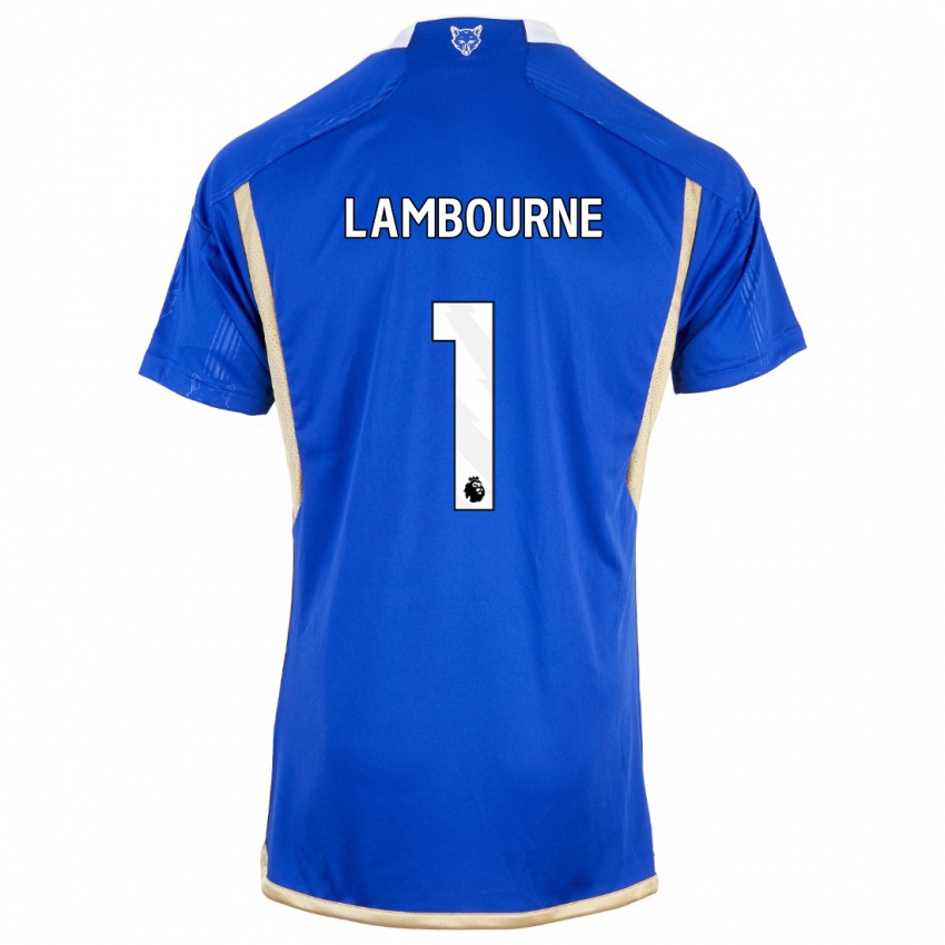 Herren Demi Lambourne #1 Königsblau Heimtrikot Trikot 2023/24 T-Shirt Belgien