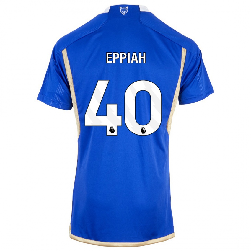 Homme Maillot Josh Eppiah #40 Bleu Royal Tenues Domicile 2023/24 T-Shirt Belgique