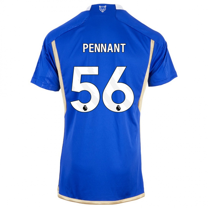 Homme Maillot Terrell Pennant #56 Bleu Royal Tenues Domicile 2023/24 T-Shirt Belgique
