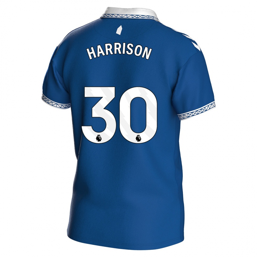 Homme Maillot Jack Harrison #30 Bleu Royal Tenues Domicile 2023/24 T-Shirt Belgique