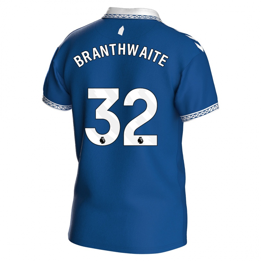 Herren Jarrad Branthwaite #32 Königsblau Heimtrikot Trikot 2023/24 T-Shirt Belgien