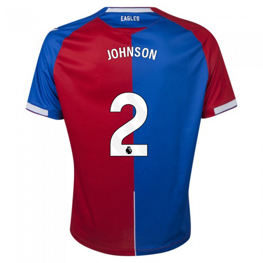 Herren Annabel Johnson #2 Rot Blau Heimtrikot Trikot 2023/24 T-Shirt Belgien