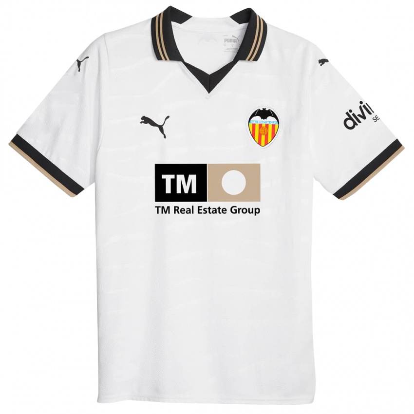 Herren Mario Dominguez #0 Weiß Heimtrikot Trikot 2023/24 T-Shirt Belgien