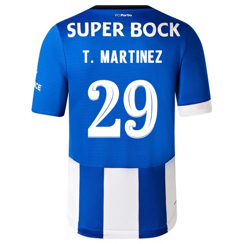 Heren Toni Martinez #29 Blauw Wit Thuisshirt Thuistenue 2023/24 T-Shirt België