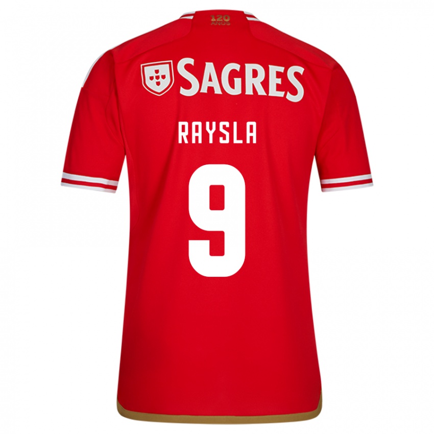 Herren Nycole Raysla #9 Rot Heimtrikot Trikot 2023/24 T-Shirt Belgien