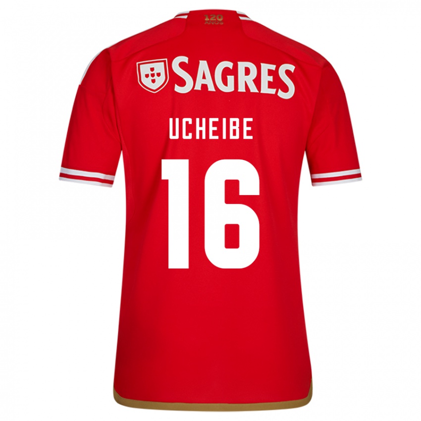 Heren Christy Ucheibe #16 Rood Thuisshirt Thuistenue 2023/24 T-Shirt België