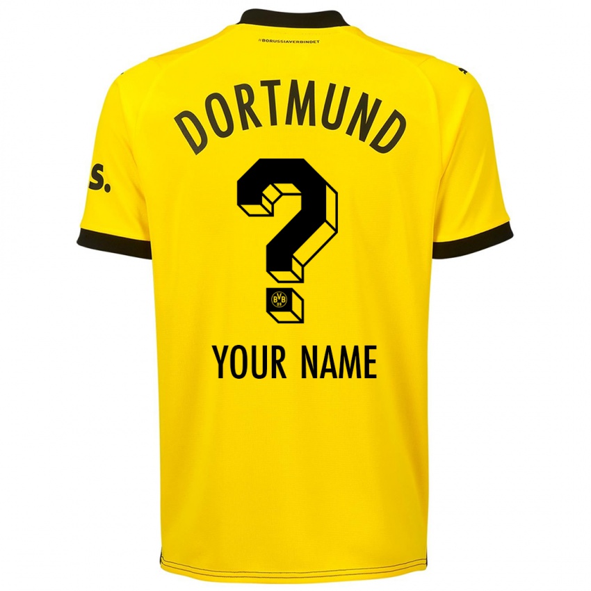 Herren Ihren Namen #0 Gelb Heimtrikot Trikot 2023/24 T-Shirt Belgien