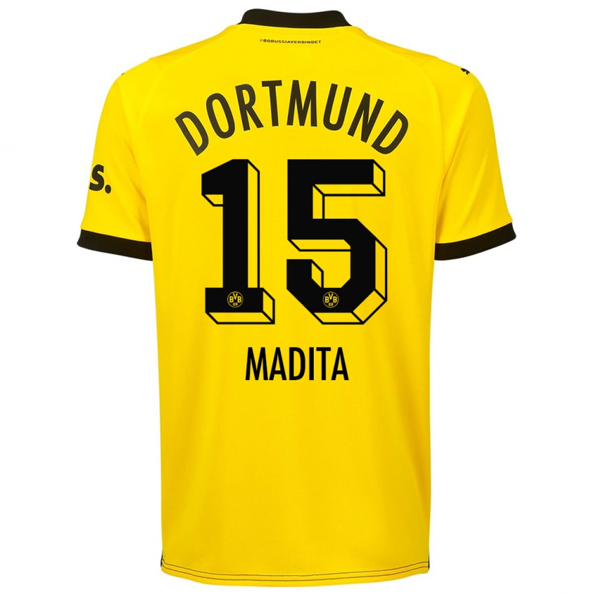 Herren Kohorst Madita #15 Gelb Heimtrikot Trikot 2023/24 T-Shirt Belgien