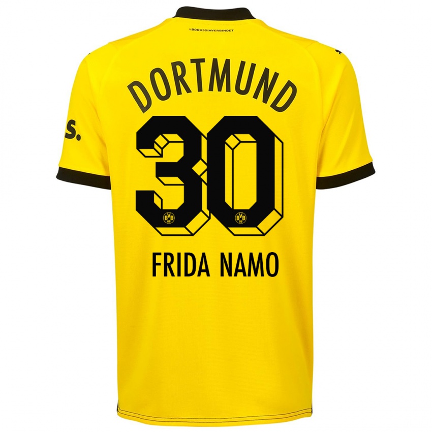 Herren Ronning Frida Namo #30 Gelb Heimtrikot Trikot 2023/24 T-Shirt Belgien