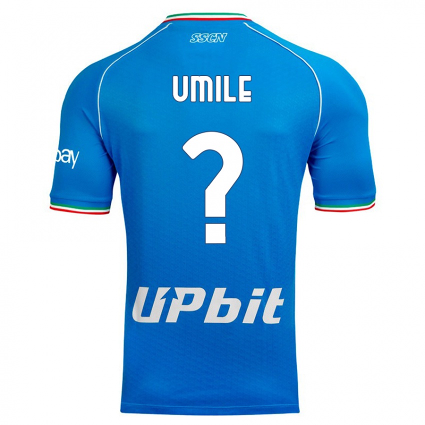 Herren Bruno Umile #0 Himmelblau Heimtrikot Trikot 2023/24 T-Shirt Belgien