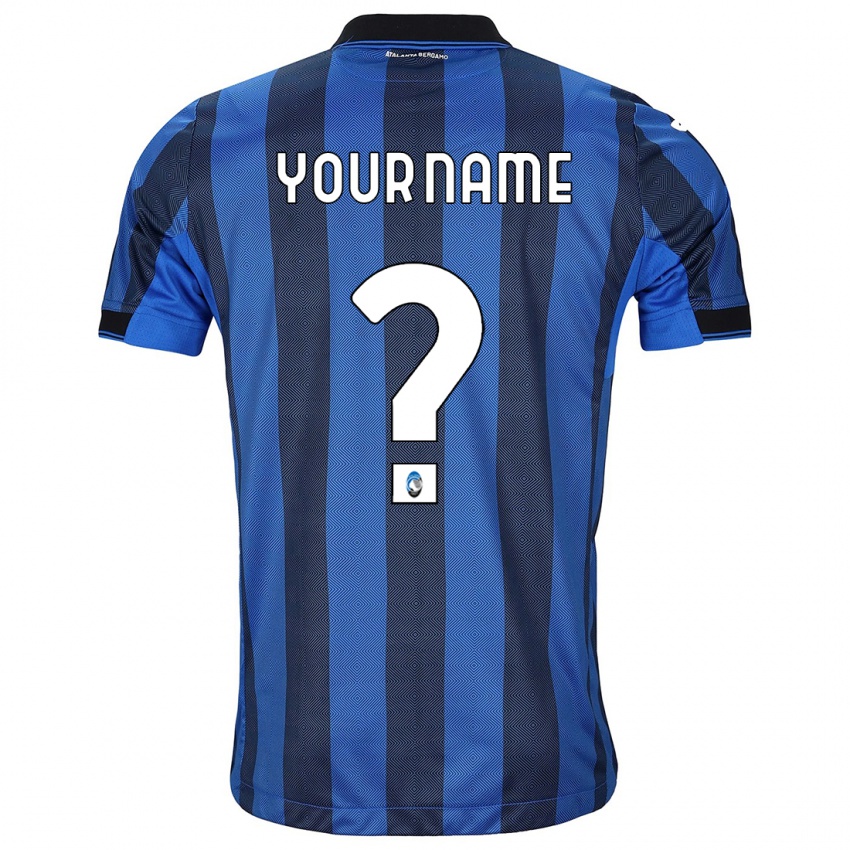 Herren Ihren Namen #0 Schwarz Blau Heimtrikot Trikot 2023/24 T-Shirt Belgien