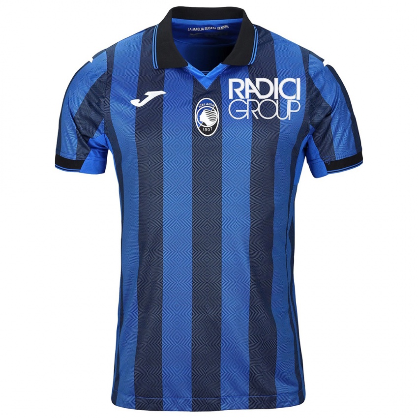 Herren Andrea Bonanomi #21 Schwarz Blau Heimtrikot Trikot 2023/24 T-Shirt Belgien