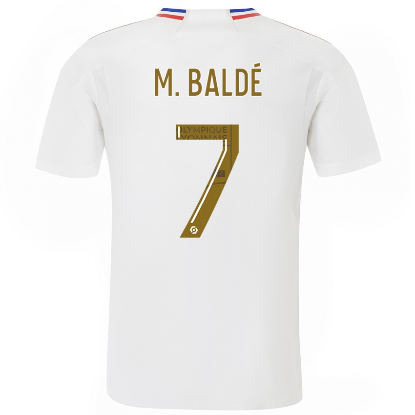 Herren Mama Baldé #7 Weiß Heimtrikot Trikot 2023/24 T-Shirt Belgien