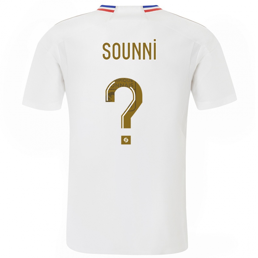 Heren Madyan Sounni #0 Wit Thuisshirt Thuistenue 2023/24 T-Shirt België