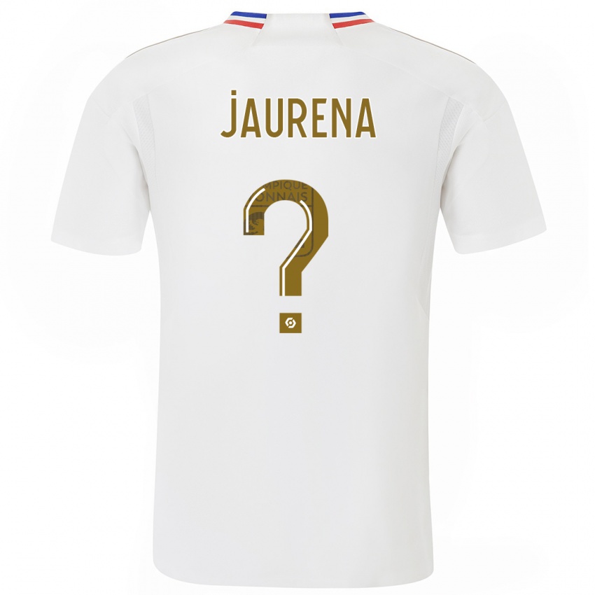 Herren Ines Jaurena #0 Weiß Heimtrikot Trikot 2023/24 T-Shirt Belgien