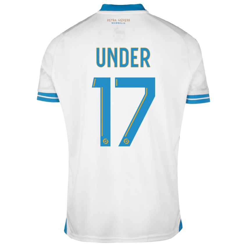 Herren Cengiz Under #17 Weiß Heimtrikot Trikot 2023/24 T-Shirt Belgien
