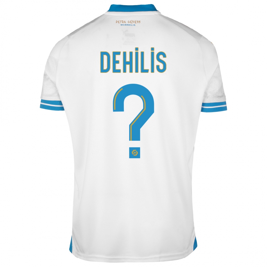 Herren Rayan Dehilis #0 Weiß Heimtrikot Trikot 2023/24 T-Shirt Belgien