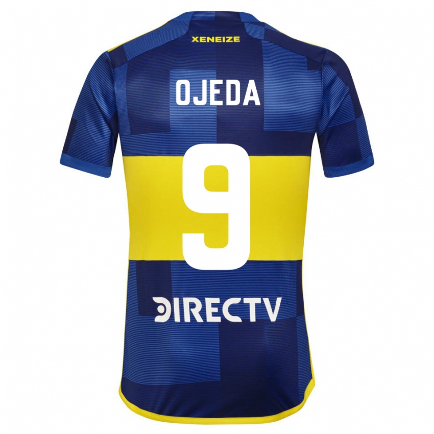 Herren Andrea Ojeda #9 Dunkelblau Gelb Heimtrikot Trikot 2023/24 T-Shirt Belgien