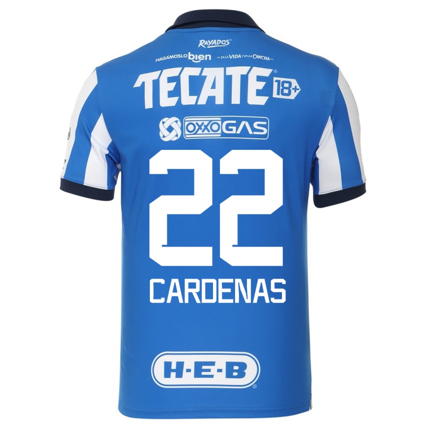 Heren Luis Cardenas #22 Blauw Wit Thuisshirt Thuistenue 2023/24 T-Shirt België
