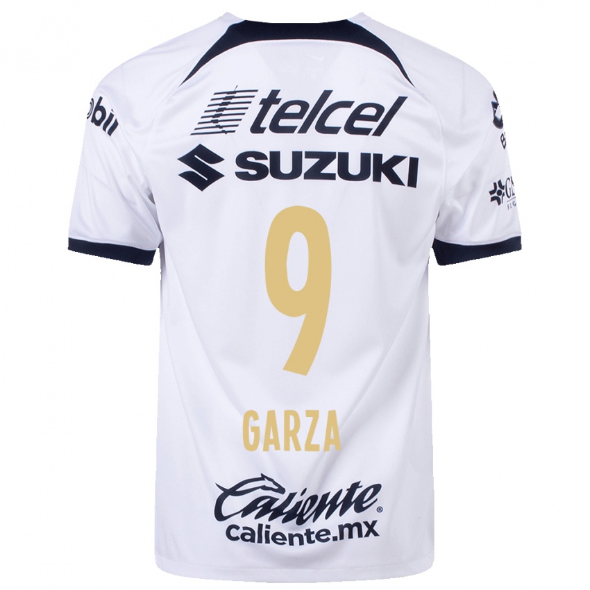 Herren Dinora Garza #9 Weiß Heimtrikot Trikot 2023/24 T-Shirt Belgien