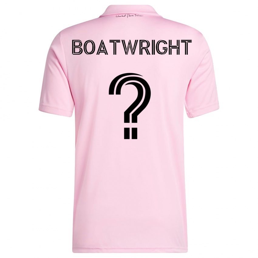 Herren Israel Boatwright #0 Rosa Heimtrikot Trikot 2023/24 T-Shirt Belgien