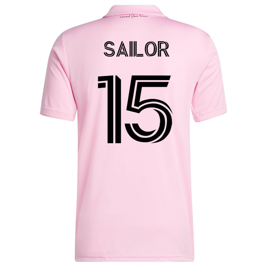 Herren Ryan Sailor #15 Rosa Heimtrikot Trikot 2023/24 T-Shirt Belgien
