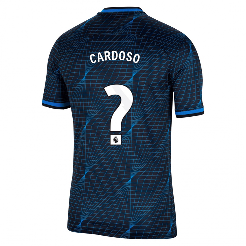 Herren Leo Cardoso #0 Dunkelblau Auswärtstrikot Trikot 2023/24 T-Shirt Belgien