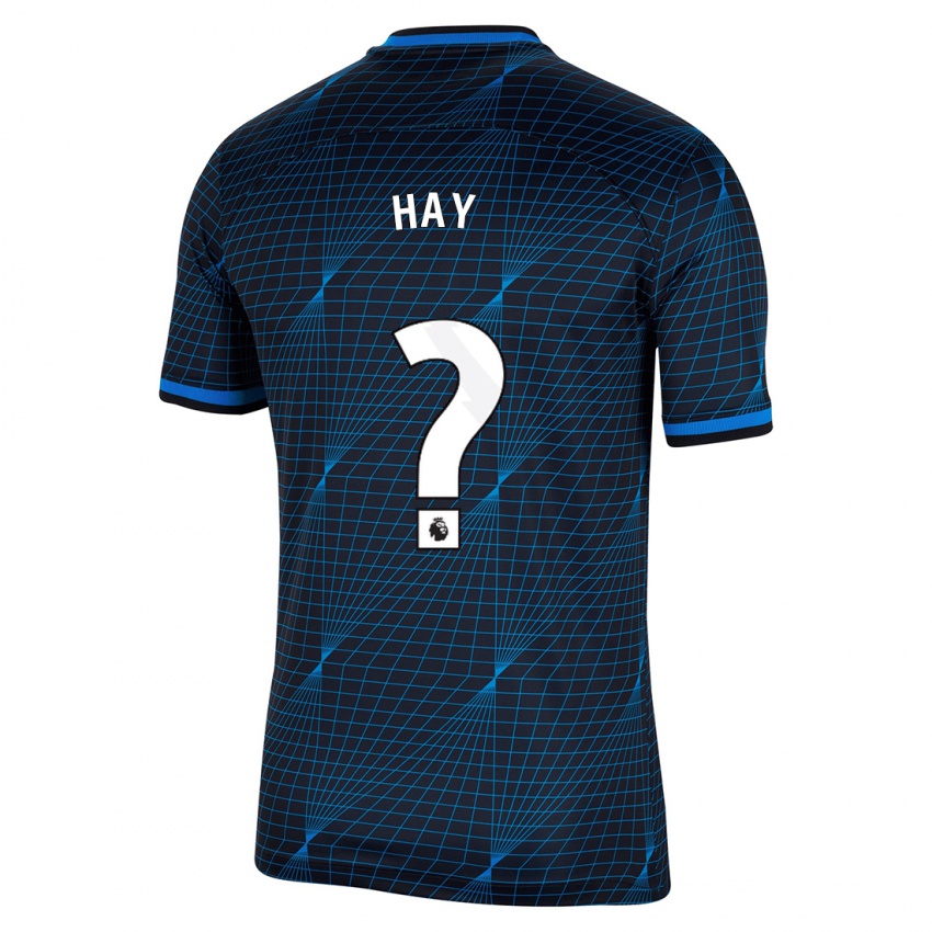 Homme Maillot Noah Hay #0 Bleu Foncé Tenues Extérieur 2023/24 T-Shirt Belgique