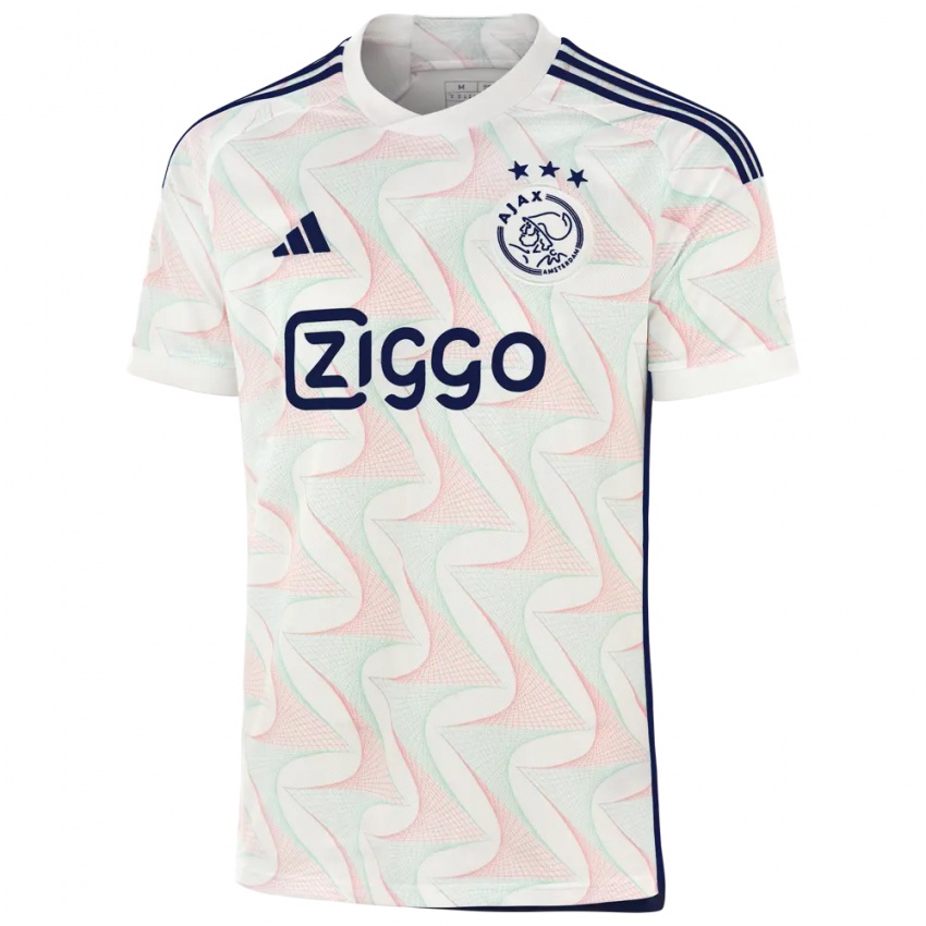 Herren Regina Van Eijk #28 Weiß Auswärtstrikot Trikot 2023/24 T-Shirt Belgien