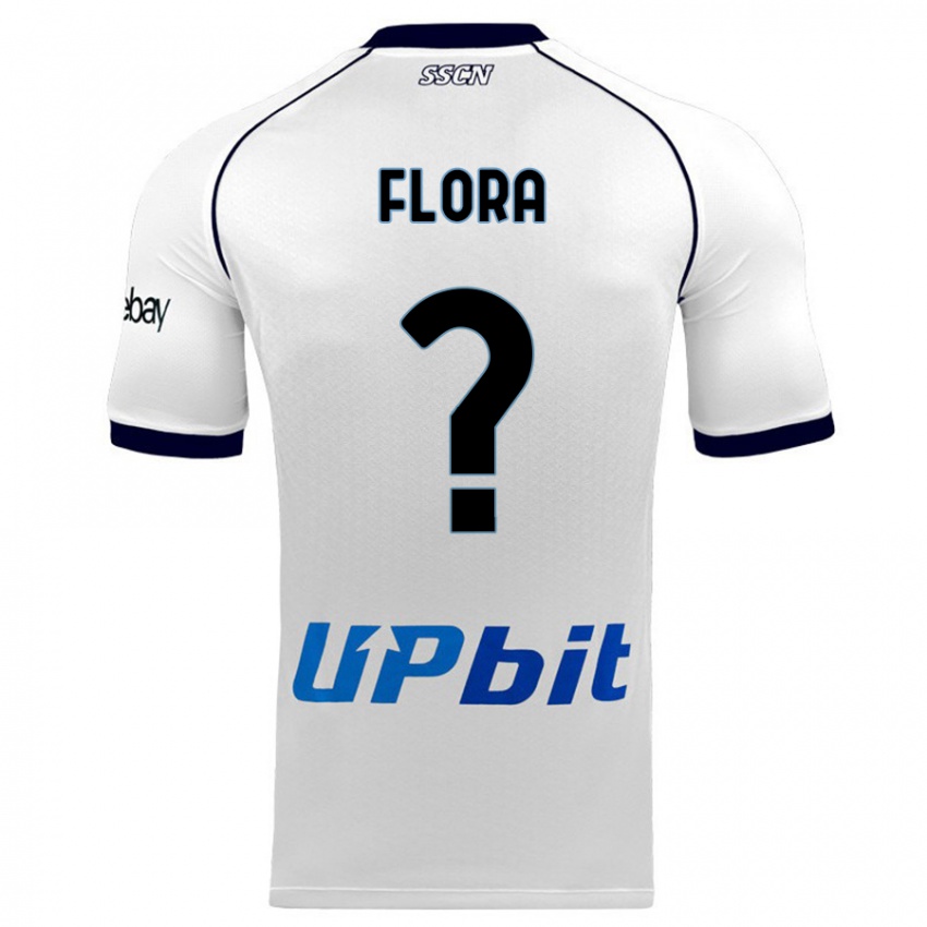 Herren Massimiliano Flora #0 Weiß Auswärtstrikot Trikot 2023/24 T-Shirt Belgien