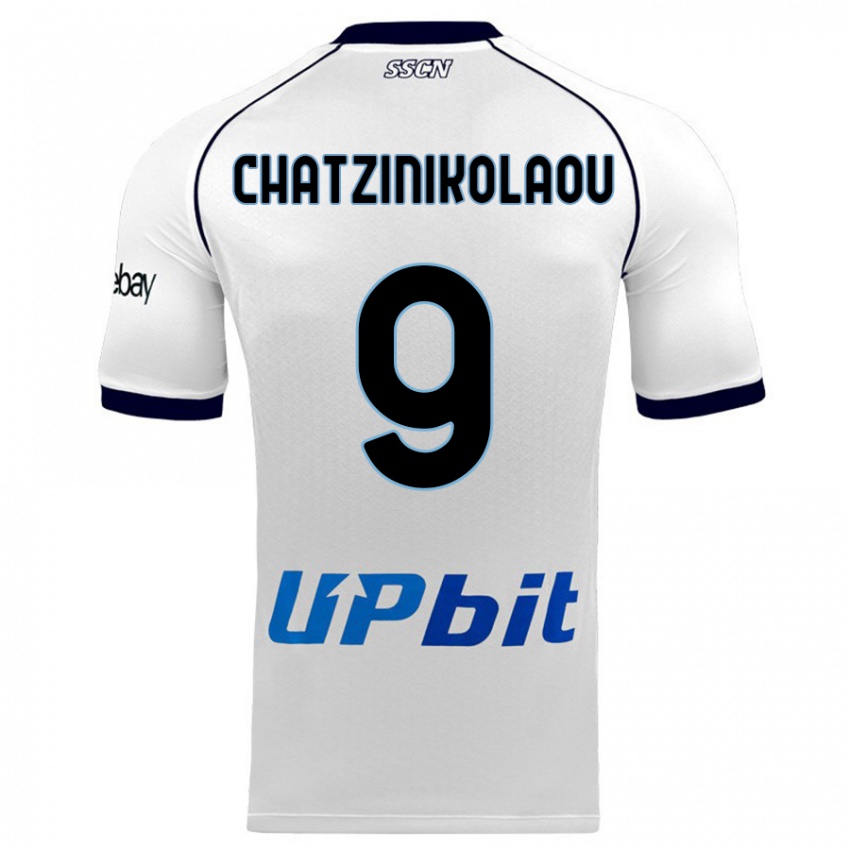 Heren Despoina Chatzinikolaou #9 Wit Uitshirt Uittenue 2023/24 T-Shirt België