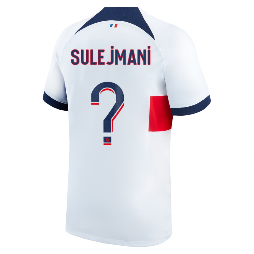Heren Lora Sulejmani #0 Wit Uitshirt Uittenue 2023/24 T-Shirt België