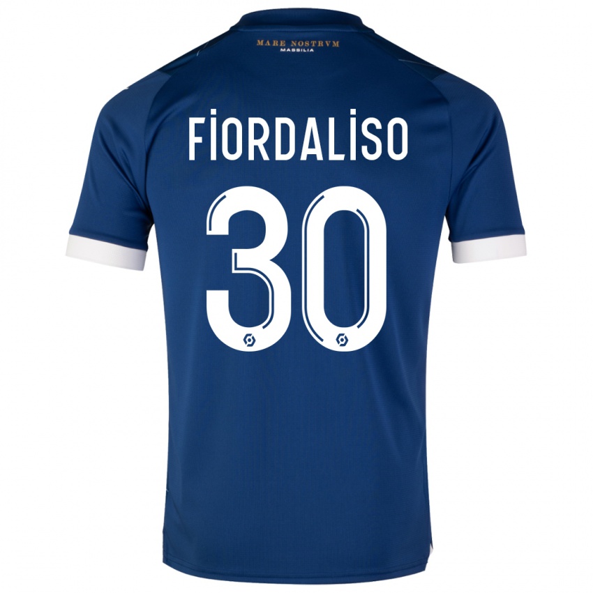 Homme Maillot Thelma Fiordaliso #30 Bleu Foncé Tenues Extérieur 2023/24 T-Shirt Belgique