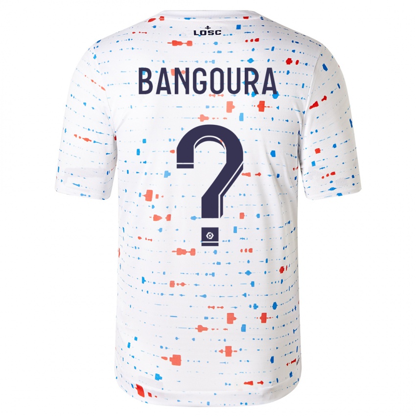 Herren Abdoulaye Zakha Bangoura #0 Weiß Auswärtstrikot Trikot 2023/24 T-Shirt Belgien
