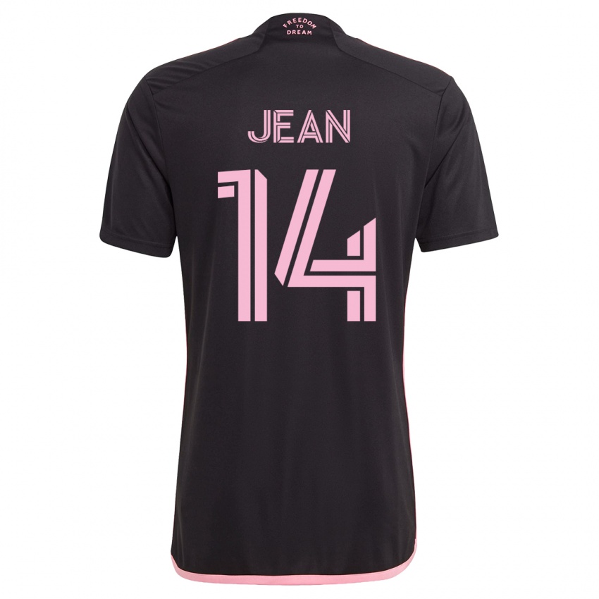 Herren Corentin Jean #14 Schwarz Auswärtstrikot Trikot 2023/24 T-Shirt Belgien