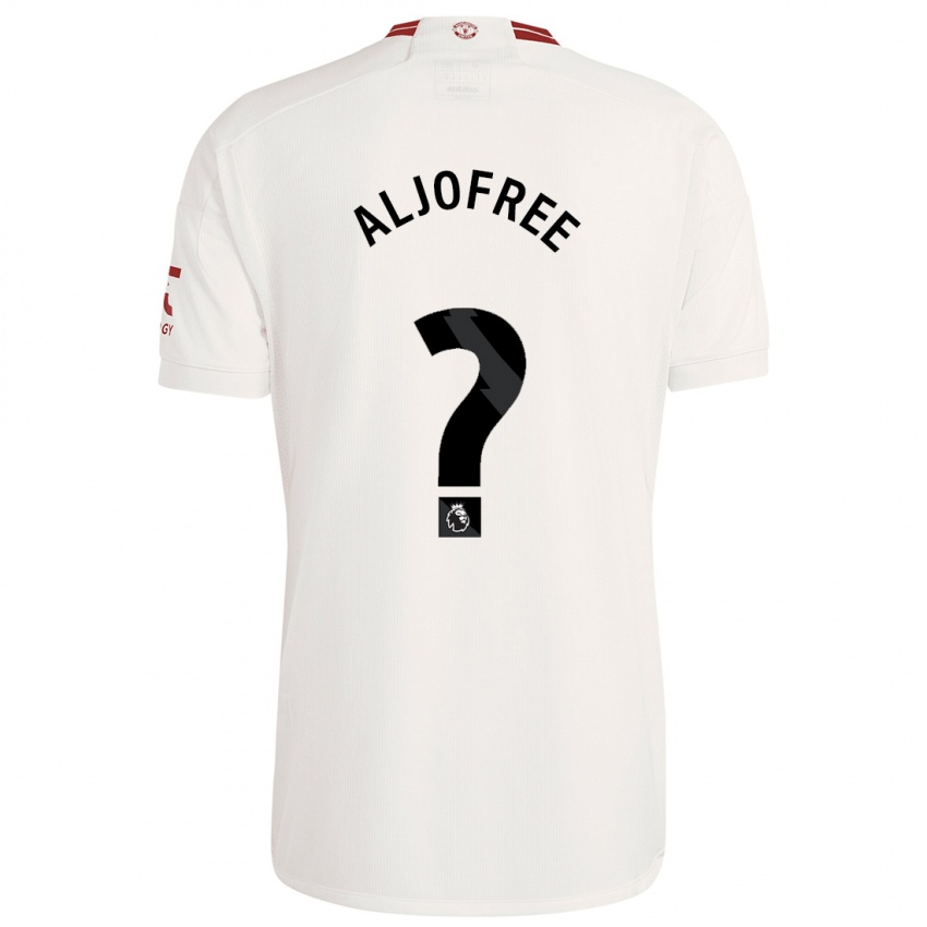 Herren Sonny Aljofree #0 Weiß Ausweichtrikot Trikot 2023/24 T-Shirt Belgien