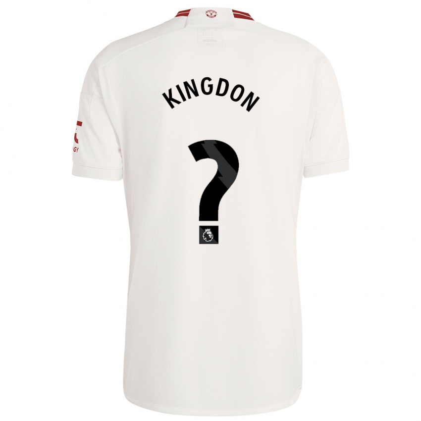 Herren Jack Kingdon #0 Weiß Ausweichtrikot Trikot 2023/24 T-Shirt Belgien